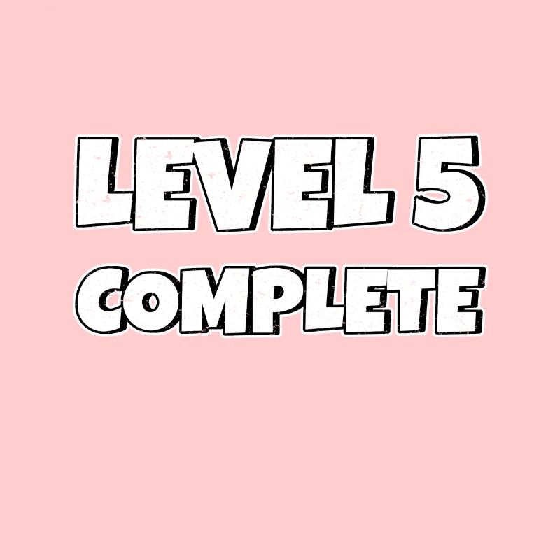 Level 5 Complete Geburtstagsgeschenk 5 Jahre