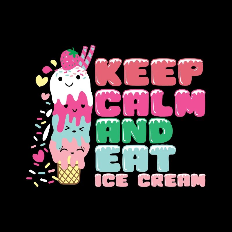 Eiscreme logo Sommer Softeis Geschenkidee