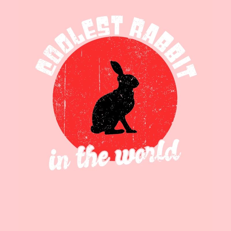 Cooler Hase Spruch
