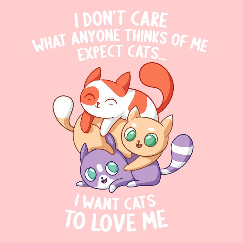 Lustiger Katzen Spruch Katzen Mama Katze Kätzchen