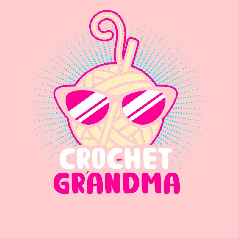 Stricken Grossmutter