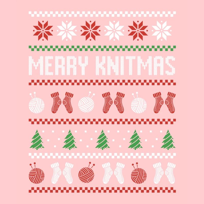 Stricken Nähen Hässlicher Weihnachtspullover Merry