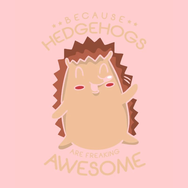 Because hedgehogs are incredibly prickly