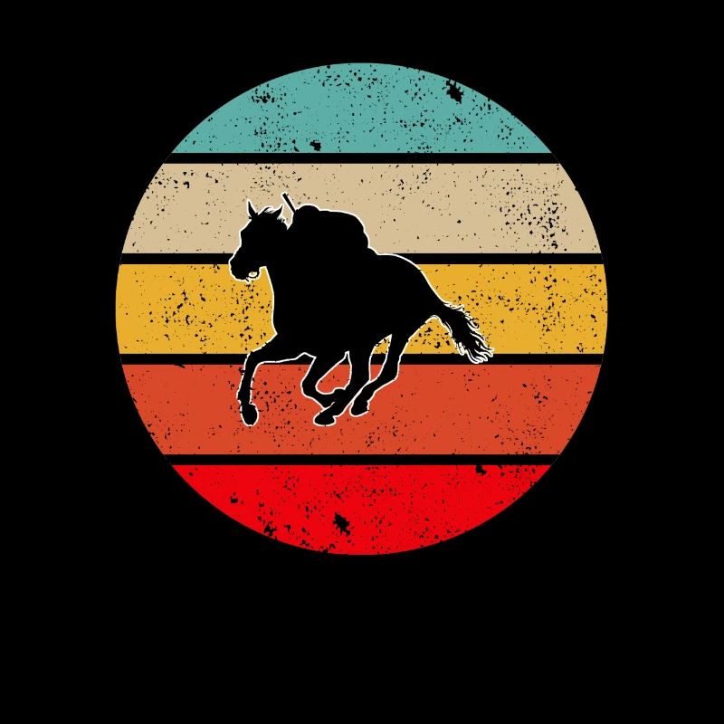 Pferde Retro