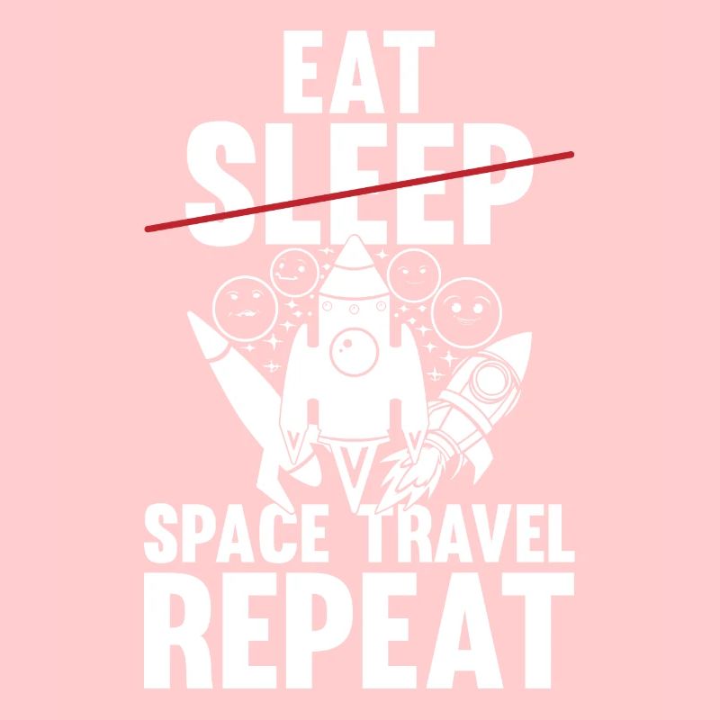 Space Rocket Ship Planets - Eat Sleep Space Travel