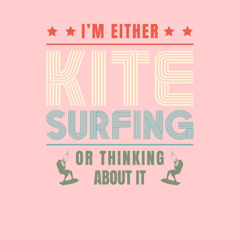 Ich Bin Entweder Kitesurfen Oder Denke Darüber