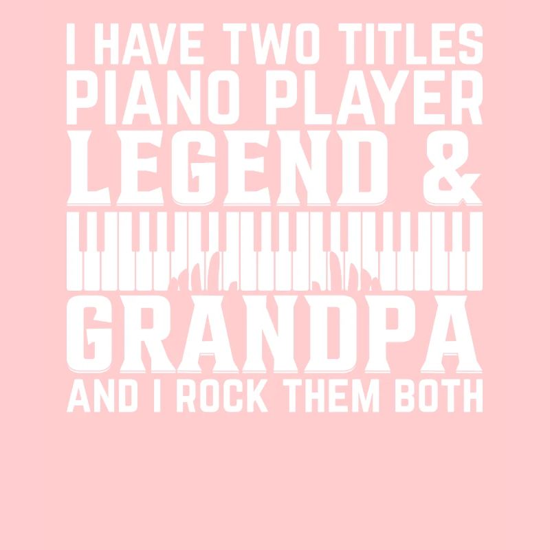 Piano Player Grandpa - Keyboard Piano Player Grand