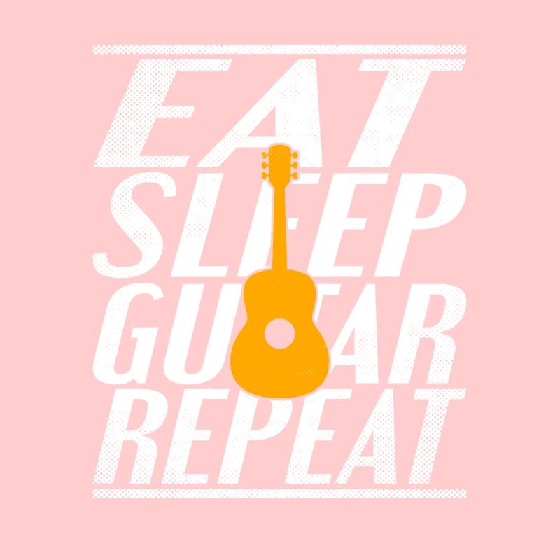 Food Sleeping Guitar
