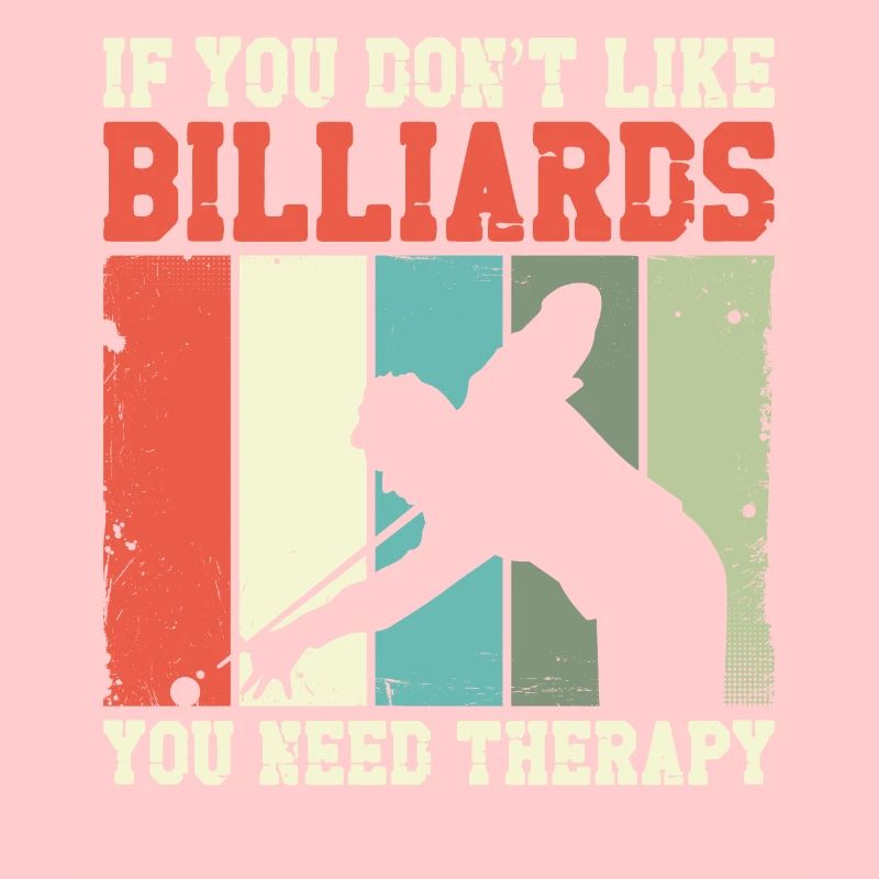 Billiards Pool Player Ball Retro