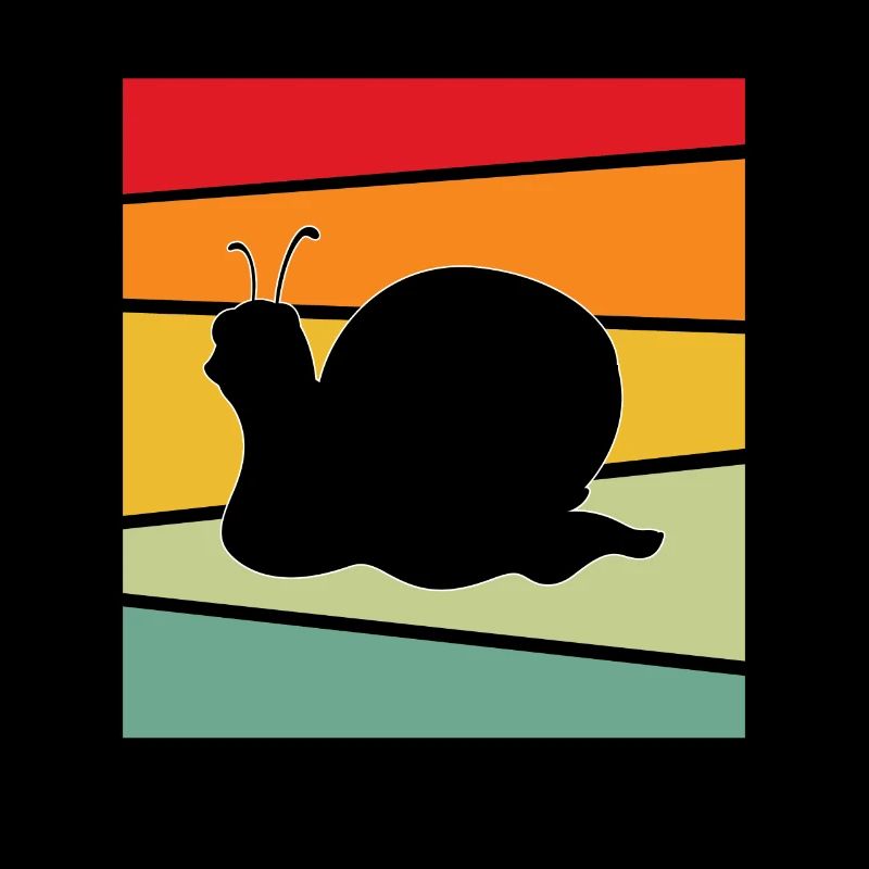 Schnecke Retro