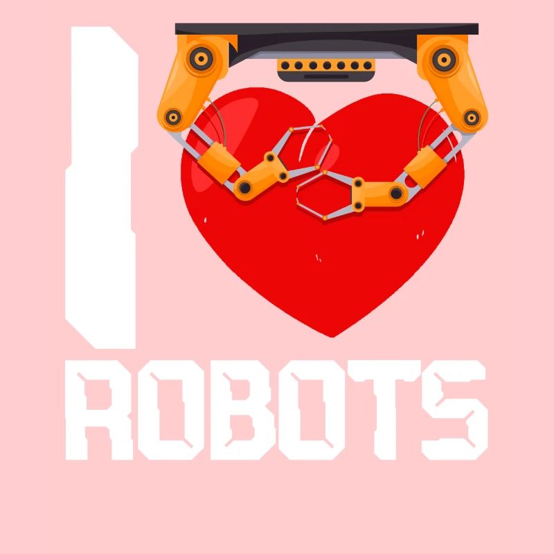 Robot Robotics Engineer Heart I