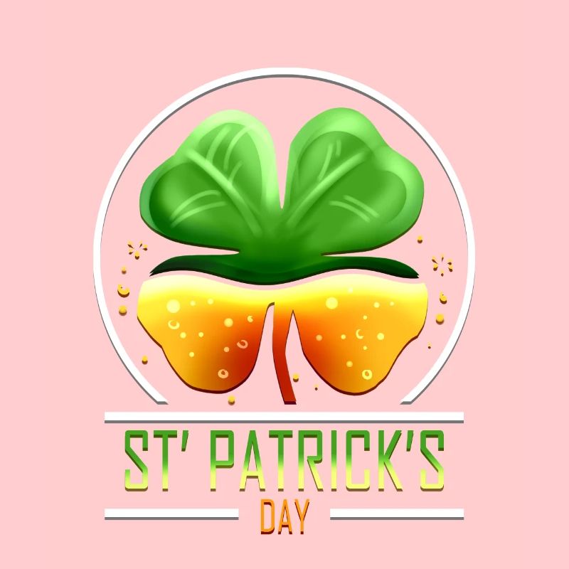Trèfle à quatre feuilles pour la Saint-Patrick