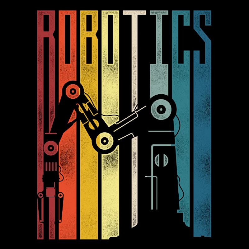 Robot Robotics Engineer Retro
