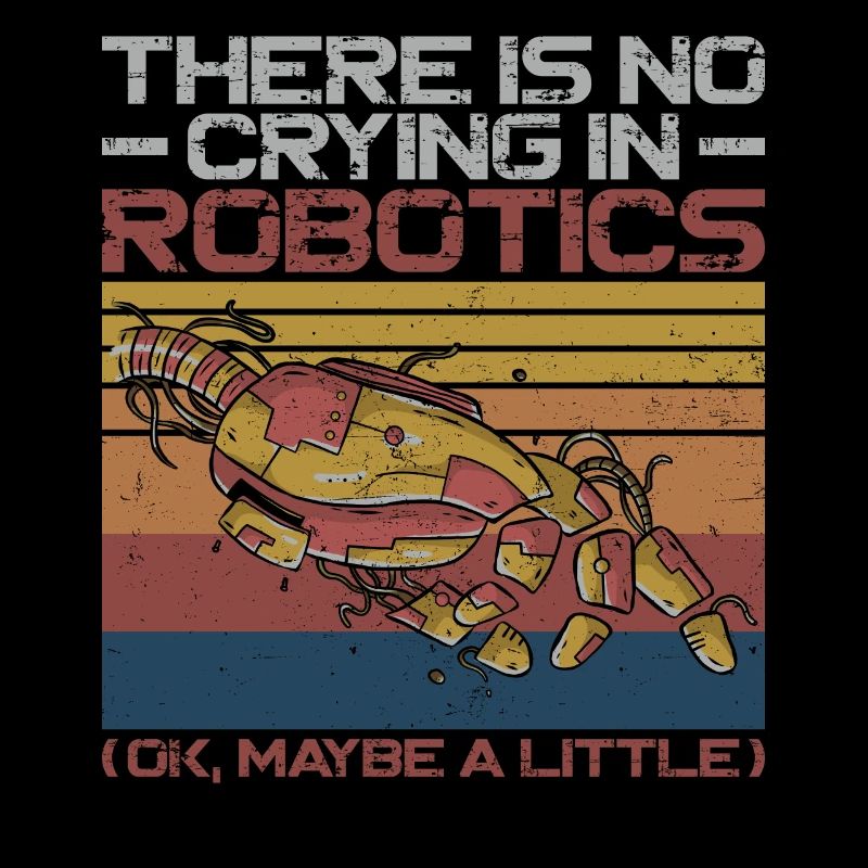 Robot Robotics Engineer Retro