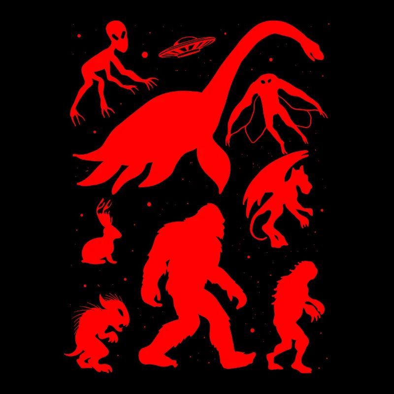 Cryptidcore Esthétique Cryptid Monstres