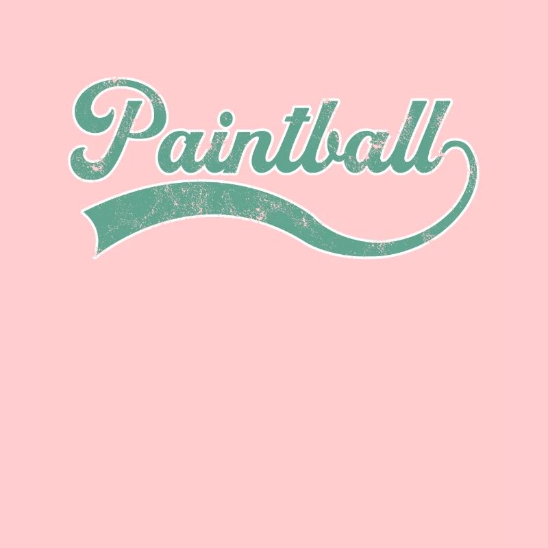 Lettrage de paintball