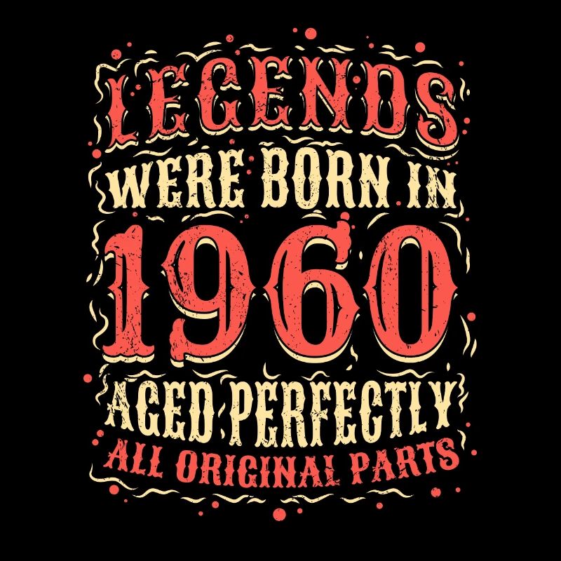Legenden wurden 1960 Geboren Geburtstag