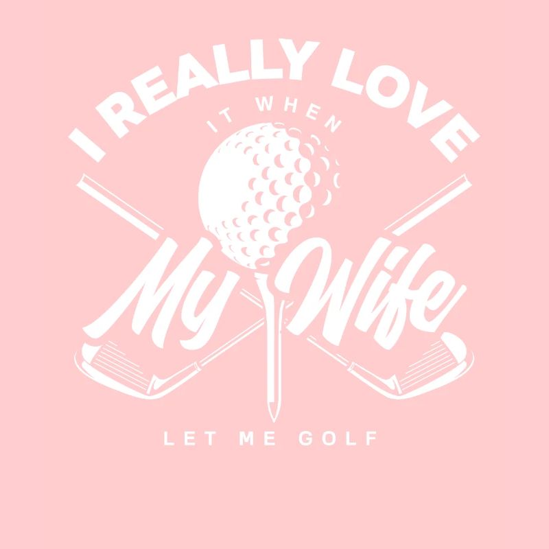 Golf Ehefrau Frau Golfspieler Geschenk