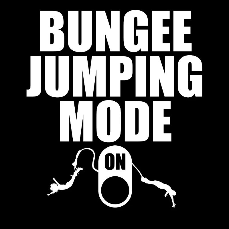 Bungee-jumping-modus Auf Bungee-jumper-adrenalin