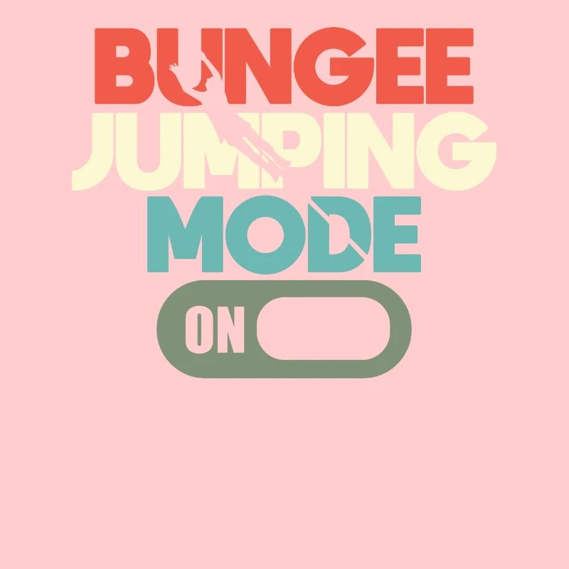 Bungee-jumping-modus Auf Bungee-jumper-adrenalin