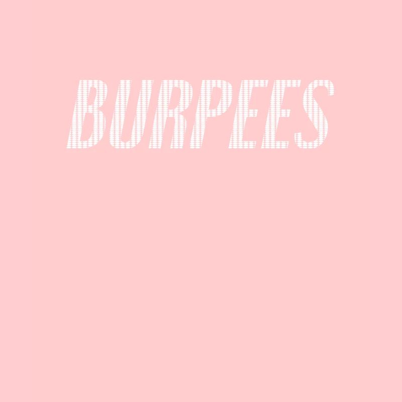 Lettrage de Burpee