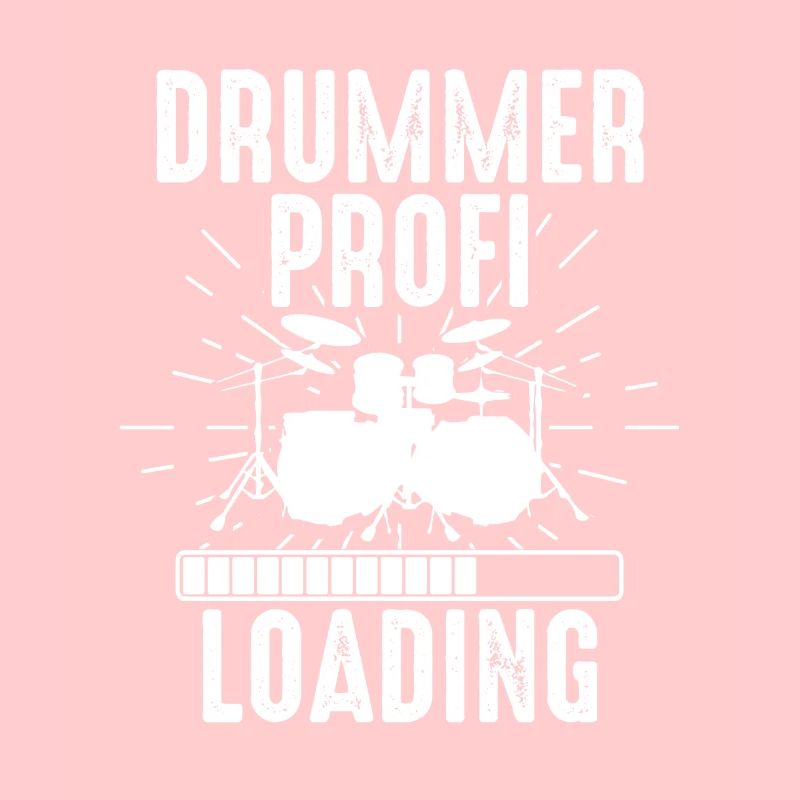 Drummer Profi Loading - Joueur de batterie drôle de batteur