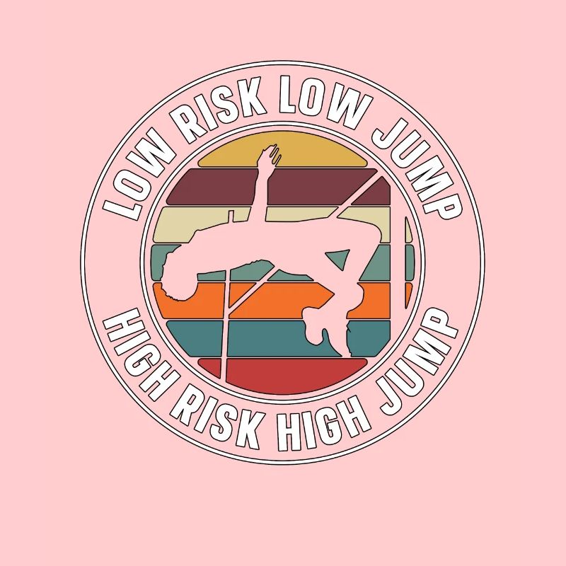 High Jump Low Risk Low Jump High Retro Pole Vault