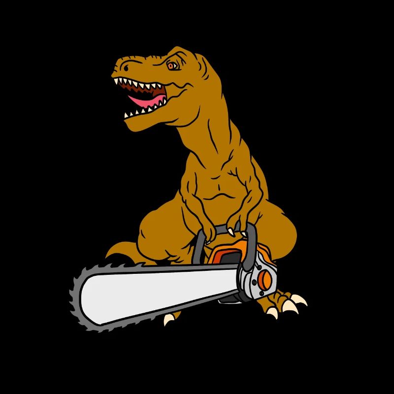 T-Rex Tronçonneuse