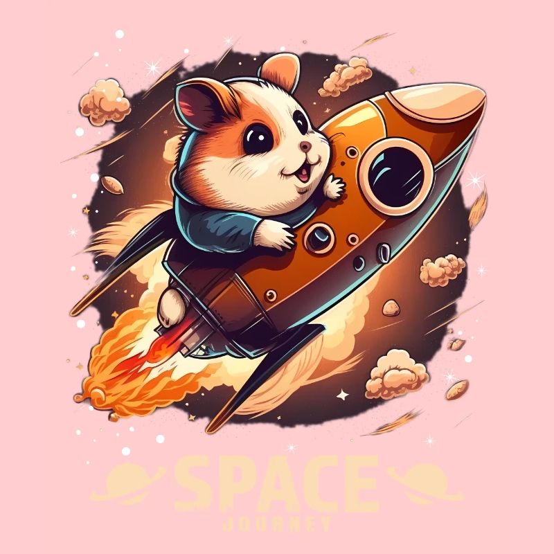 Space Hamster Hamster Lover Space Design