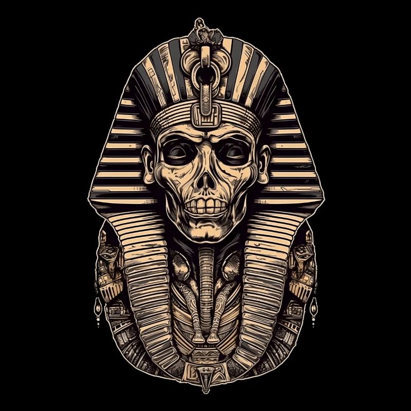 Pharaoh Egypt Skull Death Mask Gift