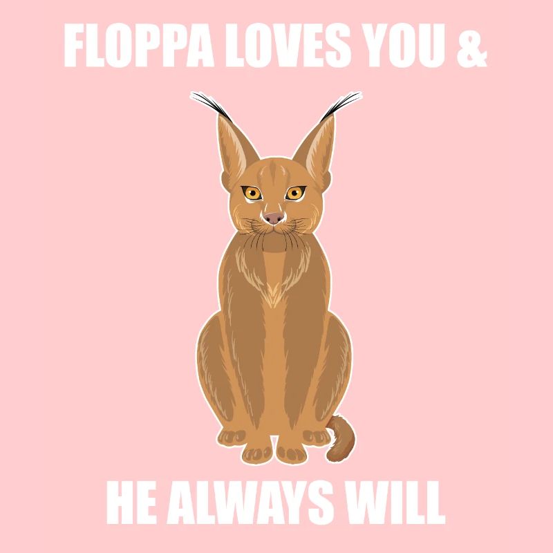 Großer Floppa Karakal Katze Meme