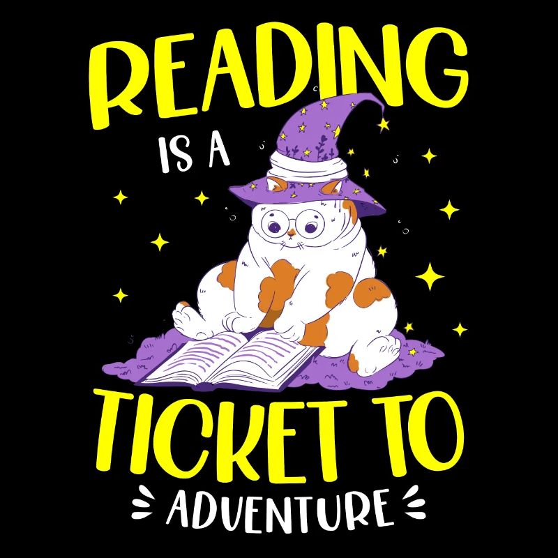 Reading is a ticket to adventure