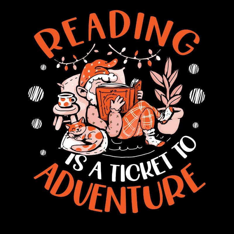 Reading is a ticket to adventure
