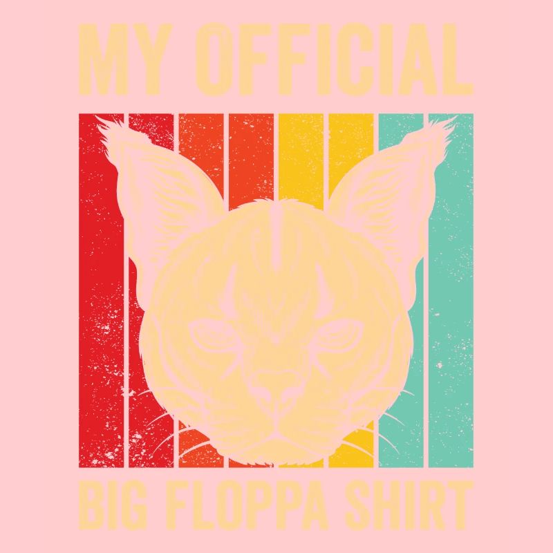Großer Floppa Karakal Retro