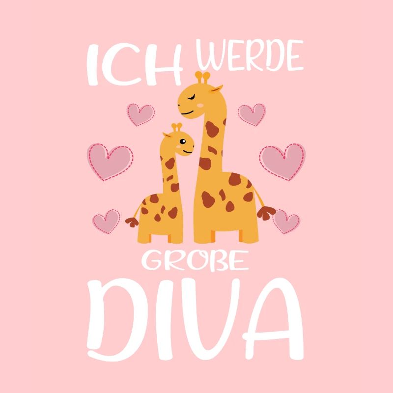 Werde Große Schwester Diva Verkünden Giraffen