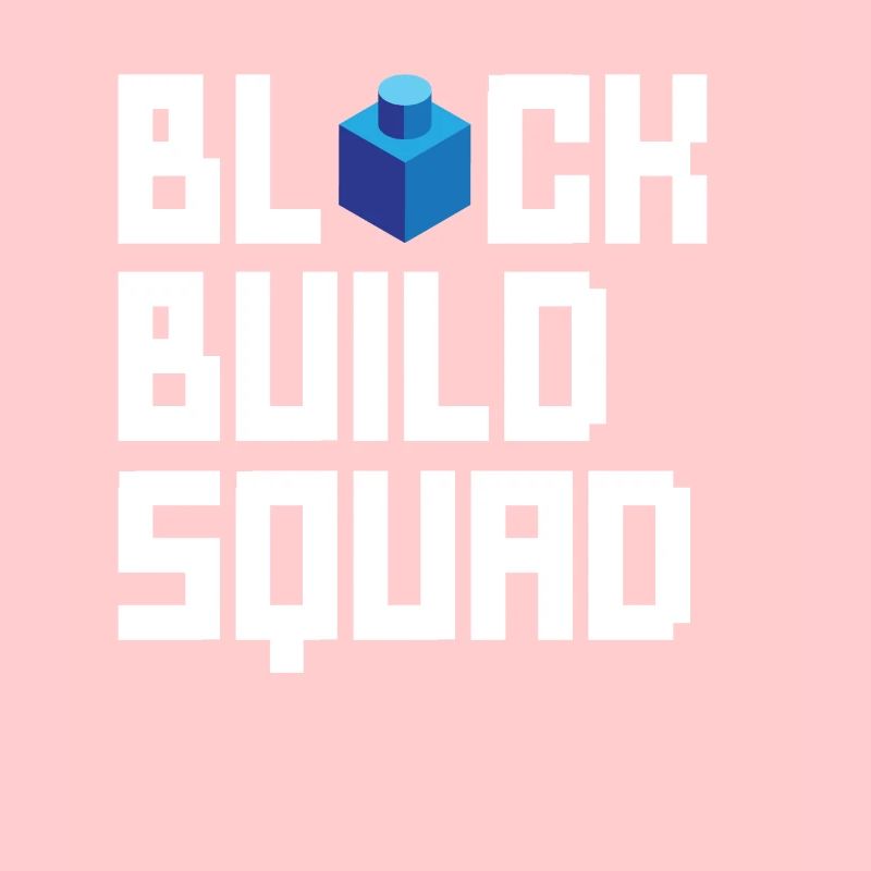 Blockgebäude-geburtstagsdesign Mit Bausteinen