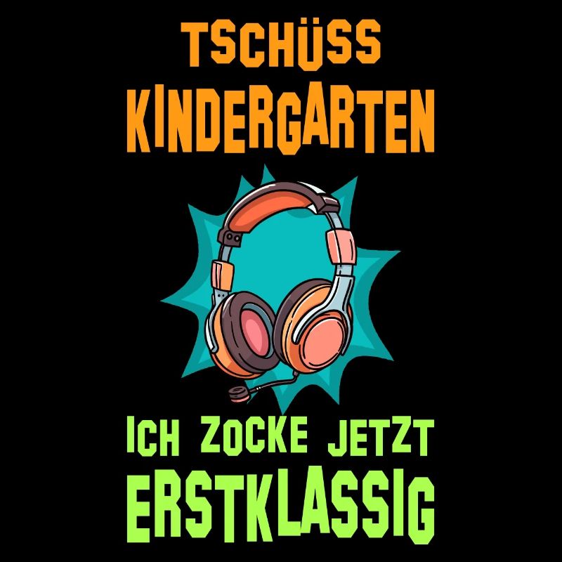 Tschüss Kindergarten Schulanfang Einschulung