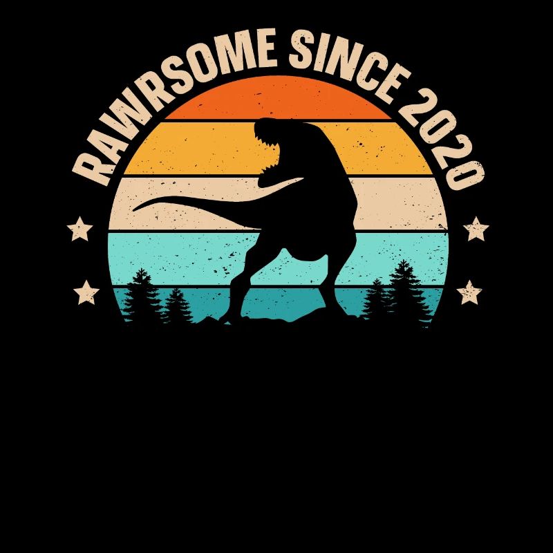 Rawrsome Since 2020 T-Rex 3. Geburtstag