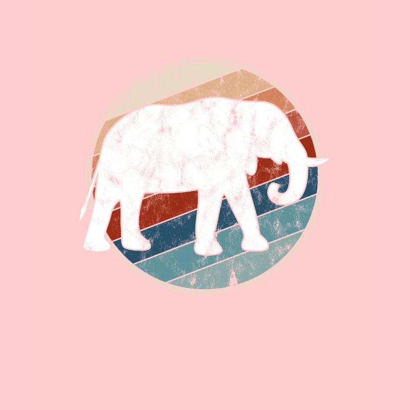 Éléphant Rétro
