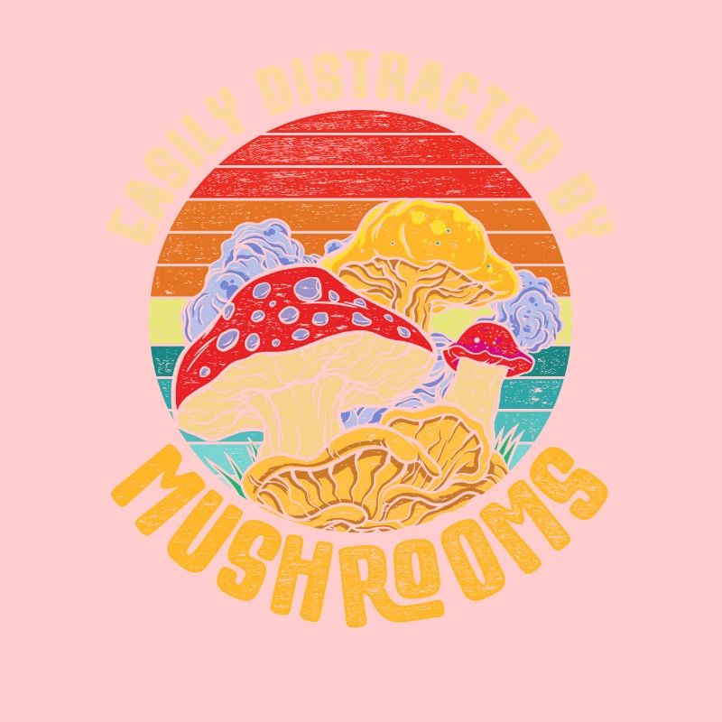Facilement distrait par les champignons Cueilleurs de champignons Champignons