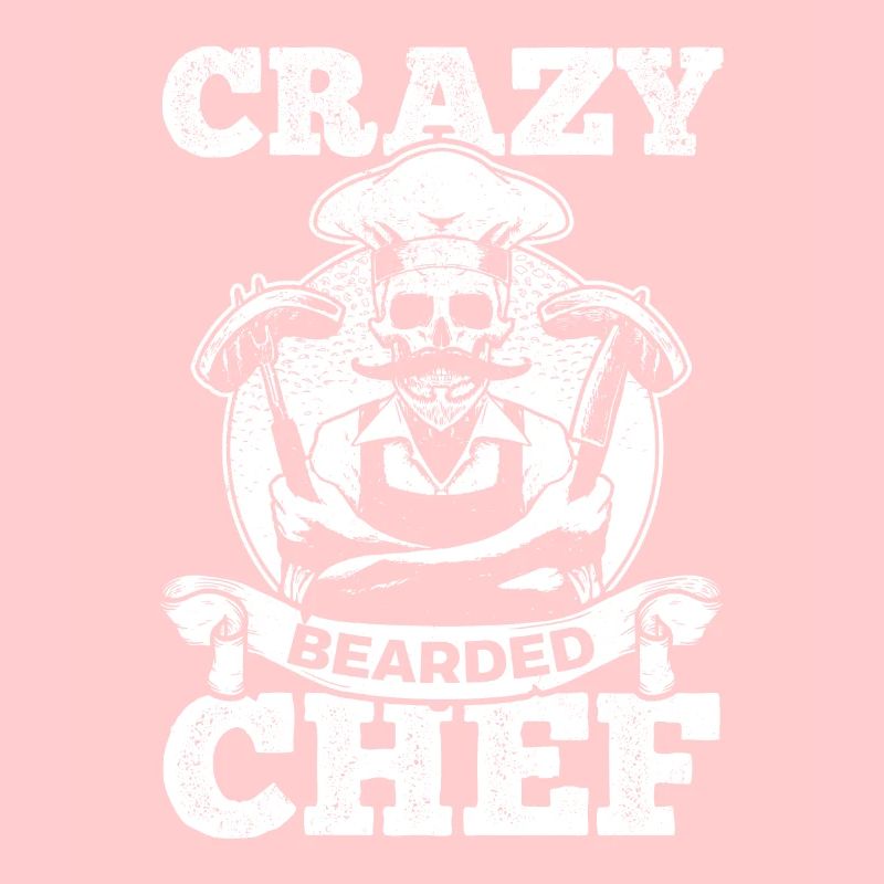 Crazy Bearded Chef Chef culinaire Crazy Chef Restau
