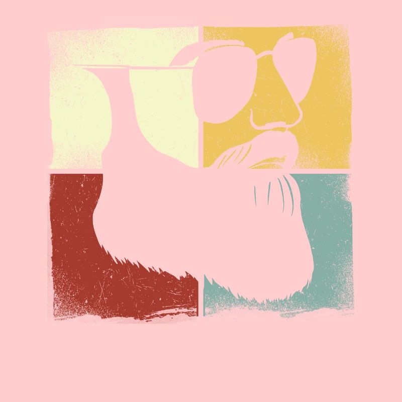 Beard Lover Bearded Man Retro