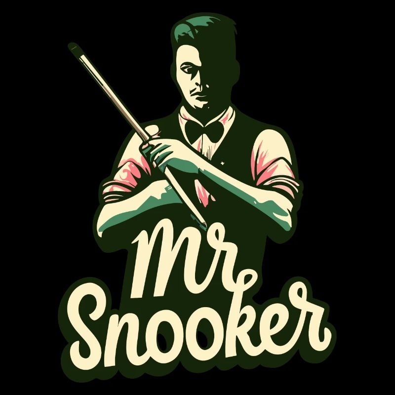 Mr. Snooker Pool Billiards Snooker Player