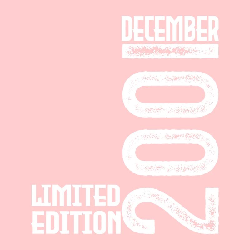 Geburtstagsgeschenk Dezember 2001. Dezember 2001.