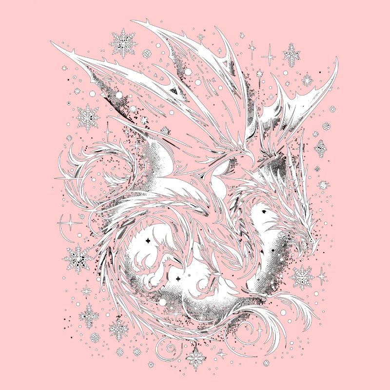 Gothic Eisdrache Mystik