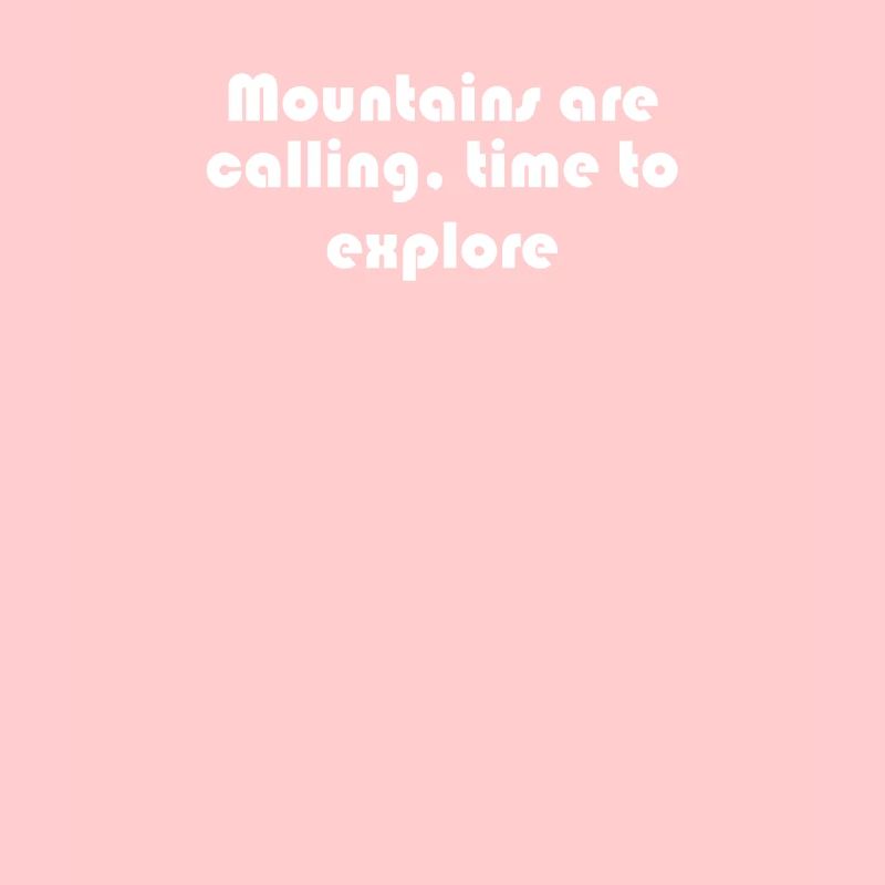 Wandern - Mountains are calling, time to explore