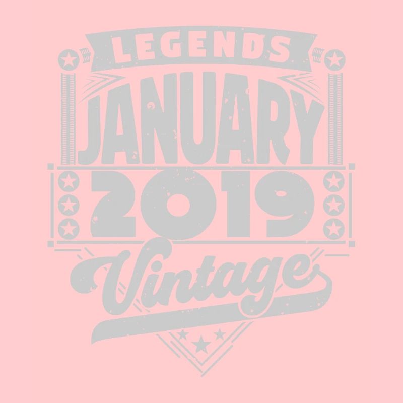 Vintage Anniversaire Janvier 2019, Janvier 2019.