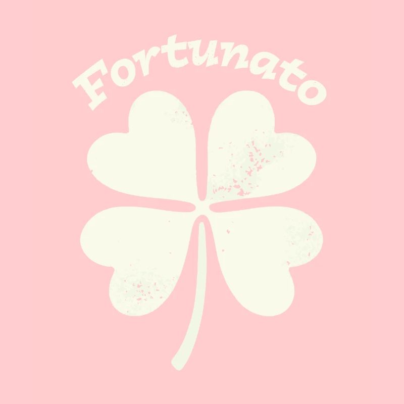 Fortunato Emblem Distressed Vierblatt