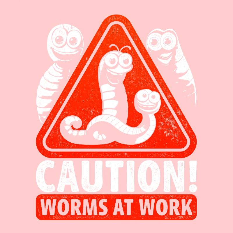 Worm Breeding Caution Worms At Work