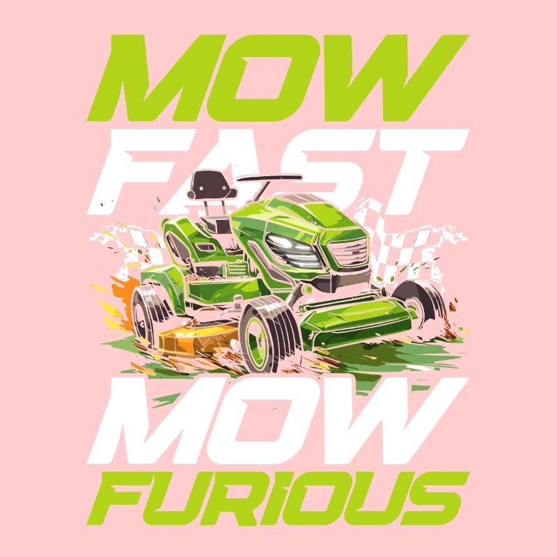 Lawn Mower Race Mow Fast Mow Furious